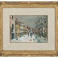 Maurice Utrillo — Улица су-ла-неж, изображение 2