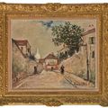 Maurice Utrillo — Улица Норвин на Монмартре, изображение 4