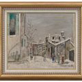 Maurice Utrillo — Дом Мими Пинсон совсем рядом, изображение 2