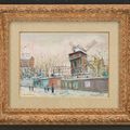 Maurice Utrillo — Мулен-де-ла-Галетт у самой границы, изображение 2