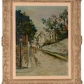 Maurice Utrillo — Улица Норвин на Монмартре, изображение 3