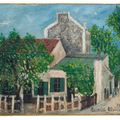 Maurice Utrillo — Ловкий лапоть на Монмартре ( спереди ); Специалист по профилю ( сзади ), изображение 2