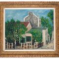 Maurice Utrillo — Ловкий лапоть на Монмартре ( спереди ); Специалист по профилю ( сзади ), изображение 4