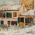 Maurice Utrillo — Кабаре на лапах, проворное, совсем рядом, изображение 1