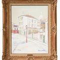 Maurice Utrillo — Площадь Жан-Батиста Клемана на Монмартре, изображение 2
