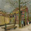 Maurice Utrillo — Праздник Вожирара в Париже, изображение 1