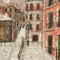 Maurice Utrillo — Монмартр у самой границы, изображение 1