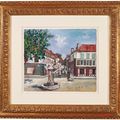 Maurice Utrillo — Площадь Сен-Пьер, Ортез, изображение 2