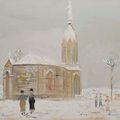 Maurice Utrillo — Часовня строителей (Рона), изображение 1