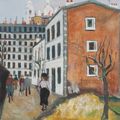 Maurice Utrillo — Монмартр, изображение 1