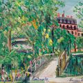 Maurice Utrillo — Площадь Сен-Пьер на Монмартре, изображение 1