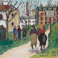 Maurice Utrillo — Местность вендре, Алфорвиль (Валь-де-Марн), изображение 1