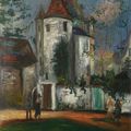 Maurice Utrillo — Фигуры, изображающие церковь, изображение 1