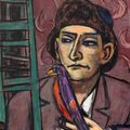Max Beckmann — Манн мит Фогель, изображение 1