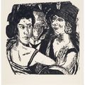 Max Beckmann — Группенбильднис Эденбар (Групповой портрет, бар "Эдем"), изображение 1