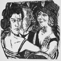 Max Beckmann — Группенбильднис Эденбар (Групповой портрет, бар "Эдем"), изображение 1
