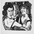 Max Beckmann — Группенбильднис Эденбар (Групповой портрет, бар "Эдем"), изображение 3