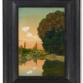 Maxfield Parrish — Вид на долину Сан-Зибио, недалеко от Баттальи, изображение 2