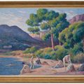 Maximilien Luce — Гости из Сен-Тропе, изображение 2