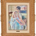 Maximilien Luce — Женщина, подходящая для этого., изображение 2