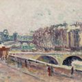 Maximilien Luce — Набережная Сен-Мишель, изображение 1