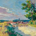 Maximilien Luce — Оплата в Меревиле, изображение 1
