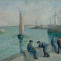 Maximilien Luce — Онфлер, Пешер-сюр-ле-Порт, изображение 1