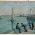 Maximilien Luce — Онфлер, Пешер-сюр-ле-Порт, изображение 2