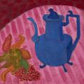 Milton Avery — Синий чайник, изображение 1