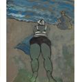 Milton Avery — Вечерний пляж, изображение 1