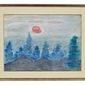Milton Avery — Солнце Над Елями, изображение 2
