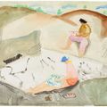 Milton Avery — Летние зарисовки и осенние поля : Двусторонняя работа, изображение 2