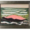 Milton Avery — Розовый остров, Белые волны, изображение 2
