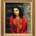 Moise Kisling — Молодая девушка, изображение 4
