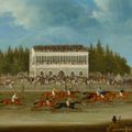 Mr. — Финиш Кубка Гудвуда, 1833 год, с "Рубини" мистера Кента, Ф. Бойс выиграл; и финиш "Дерби Стэйкс", 1833 год, с "Опасным" мистера Айзека Сэдлера, Дж., изображение 2