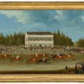 Mr. — Финиш Кубка Гудвуда, 1833 год, с "Рубини" мистера Кента, Ф. Бойс выиграл; и финиш "Дерби Стэйкс", 1833 год, с "Опасным" мистера Айзека Сэдлера, Дж., изображение 3