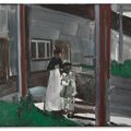Noah Davis — Без названия (эскиз для более крупной и реалистичной картины), изображение 1