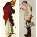 Norman Rockwell — Этюды для фильма "На пару с молочником": Пара работ, изображение 1