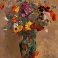 Odilon Redon — Грандиозный букет полевых цветов, изображение 1