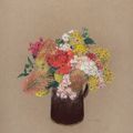 Odilon Redon — Ваза с фруктами, изображение 1
