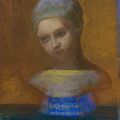 Odilon Redon — Бюст кавалера, изображение 1