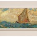 Odilon Redon — Бато в верхнем море, изображение 3