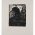 Odilon Redon — Старый кавалер, из альбома "Peintres-Graveurs", изображение 2