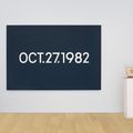 On Kawara — 27 октября 1982 года ("Среда") из серии "Сегодня", 1966-2013, изображение 1