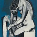 Pablo Picasso — Прекрасная женщина (Франсуаза), изображение 1