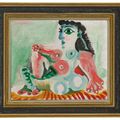 Pablo Picasso — Nu Ассис сюр цапиш ООН Рэй é, изображение 2