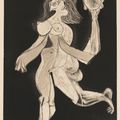 Pablo Picasso — Женщина на тамбурине, изображение 1