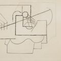 Pablo Picasso — Гитара за одним столом, изображение 1
