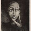Pablo Picasso — Франсуаза сюр фон гри, изображение 1