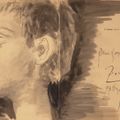 Pablo Picasso — Молодой человек в профиле, изображение 1